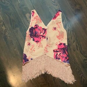 Rachel Roy fringe top
